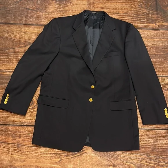 Hart Schaffer & Marx Gold Trumpeter / Man / Suite & Blazer.